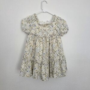 Shabby Chic Floral Kids Dress Size 4T
